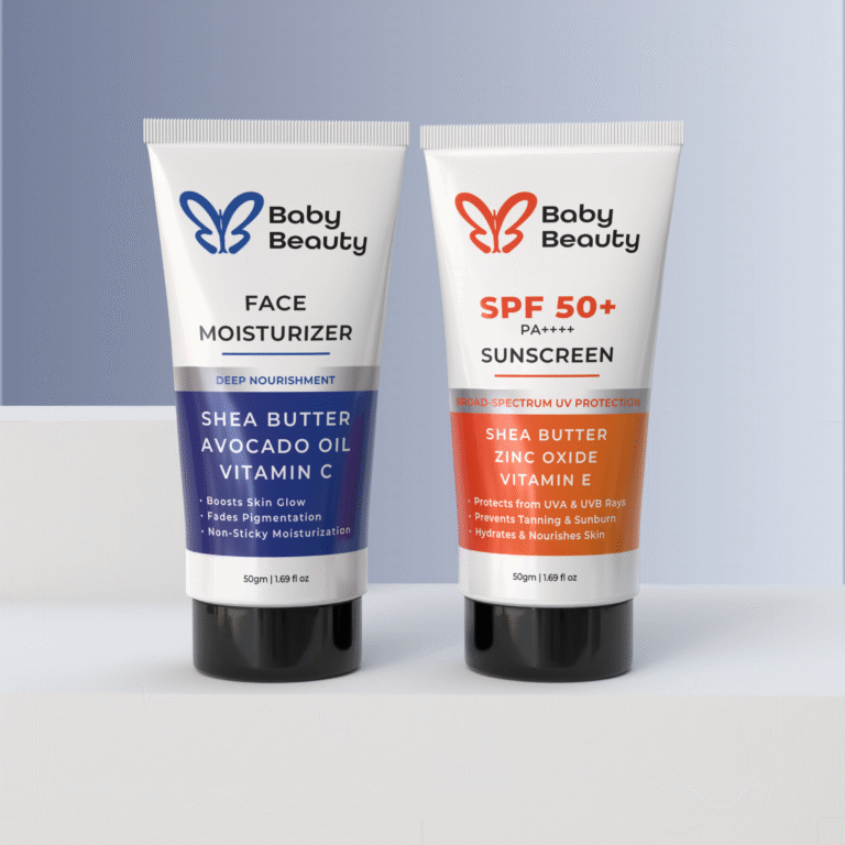 Face Moisturizer + Sunscreen – Combo | Hydrate, Protect & Glow
